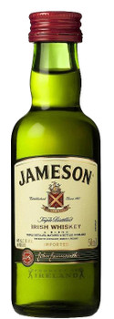 Jameson Irish Whiskey 50ml glass bottle, triple distilled Irish whiskey