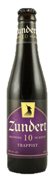 Three 330ml bottles of Zundert Trappist Beer, an authentic ale brewed by the monks of Zundert Abbey