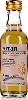 Arran 10 Year Old single malt Scotch whisky, 50ml bottle