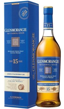 Bottle of Glenmorangie The Cadboll Estate 15 Year Old Batch 2 single malt Scotch whisky
