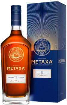 Bottle of Metaxa 12 Stars Greek Spirit, 700ml, aged brandy and Muscat wine blend