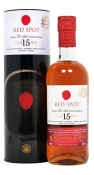 Bottle of Red Spot Irish Whiskey 15 Years Old, 700ml