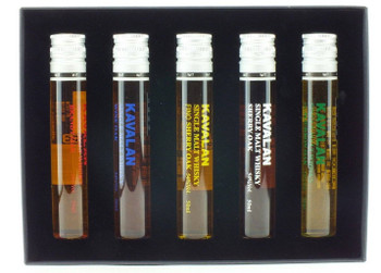 Kavalan Mixed Cask Tubes set of five 50ML bottles
