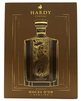 Bottle of Hardy Noces D'or Cognac 700ml, an aged luxury French cognac blend