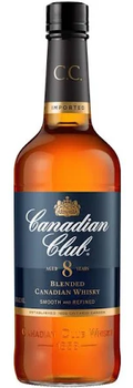 Bottle of Canadian Club 8 YO Whisky 700ml