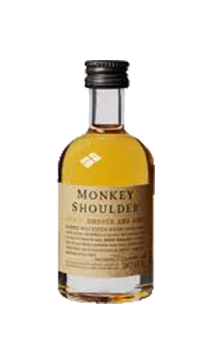 Monkey Shoulder 50ml blended malt Scotch whisky bottle