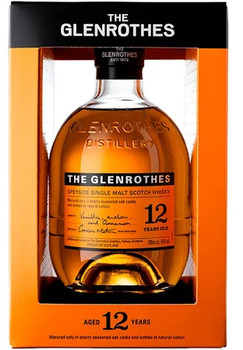 Bottle of Glenrothes 12 YO Single Malt Scotch Whisky, 700ml