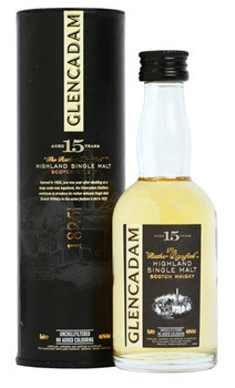 Glencadam 15 Year Old single malt Scotch whisky, 50ml bottle