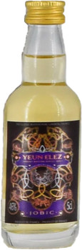 Yeun Elez Jobic Peated Single Malt Whisky Miniature bottle, 50ml