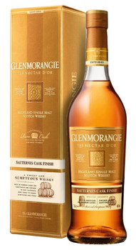 Bottle of Glenmorangie Nectar D'or Sauternes Cask Finish Single Malt Scotch Whisky, 700ml