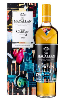 Macallan Concept No. 1, 2, 3 Set featuring three elegantly designed whisky bottles