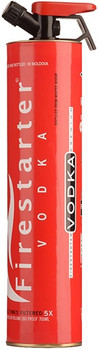 Bottle of Firestarter Vodka 700ml with sleek, bold packaging design