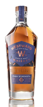 Bottle of Westward Cask Strength American Single Malt Whiskey, 700ml