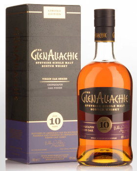 Bottle of Glenallachie 10 Year Old Chinquapin Virgin Oak Finish Single Malt Scotch Whisky, 700ml