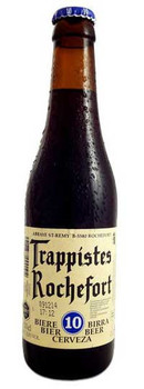Bottle of Trappistes Rochefort No. 10 330ml Trappist dark ale