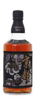 Bottle of Kyoto Whisky Nishijin Ori Kuro 700ml Japanese whisky