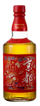 Bottle of Kyoto Whisky Red Ori Kuro 700ml, Japanese blended whisky, no box variant