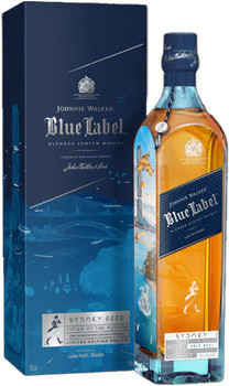 Johnnie Walker Blue Label Cities of Futures Sydney Edition 750ml whisky bottle