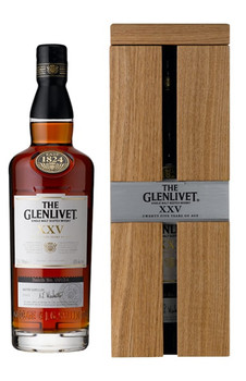 Bottle of The Glenlivet XXV 25 Year Old Scotch Whisky, 700ml
