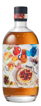 Bottle of Four Pillars Christmas Gin 700ml 2021 edition with festive artwork label