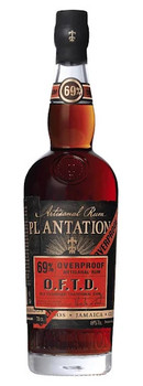 Bottle of Plantation O.F.T.D Overproof Rum 69% 700ml