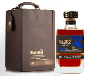 Bottle of Bladnoch 30 Year Old single malt Scotch whisky, 700ml
