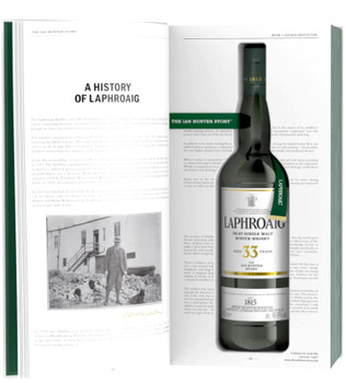 Laphroaig 33 Year Old The Ian Hunter Story Book #3 700ml bottle in presentation book