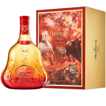 Hennessy XO CNY 2023 Edition 700ml limited-edition cognac bottle with festive designed label