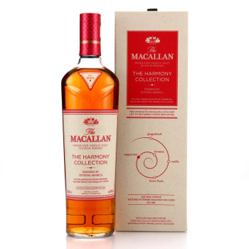 Bottle of The Macallan Harmony Collection Intense Arabica single malt Scotch whisky, 700ml