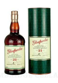 Bottle of Glenfarclas 21 Year Old Single Malt Scotch Whisky, 700ml