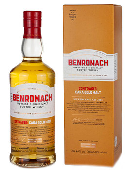 Bottle of Benromach Cara Gold Single Malt Scotch Whisky, 700ml, from Speyside, Scotland