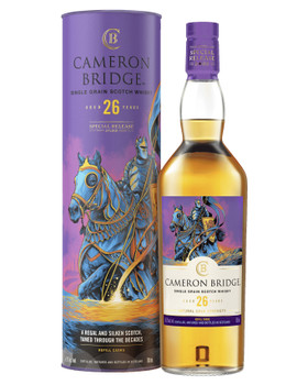 Bottle of Cameron Bridge 26 Year Old Special Release 2022 Scotch Whisky, 700ml