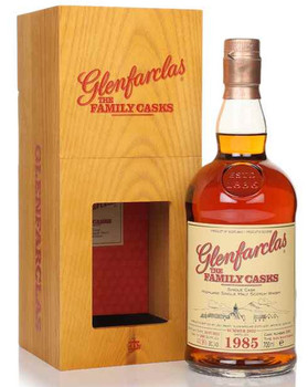 Bottle of Glenfarclas 1985 The Family Casks single malt Scotch whisky, 700ml, Summer 2022 release