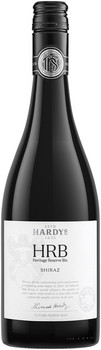 Bottle of Hardys HRB Reserve Bin Shiraz 2018, 750ml Australian red wine