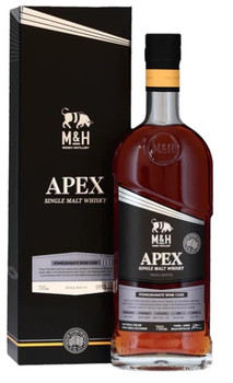 Bottle of Milk & Honey Apex Pomegranate Wine Cask whisky, 700ml