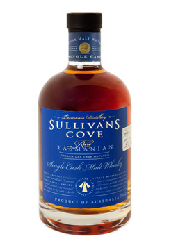 Bottle of Sullivans Cove French Oak Australian single malt whisky, 700ml