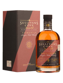 Bottle of Sullivans American Oak Single Cask Second Fill whiskey, 700ml