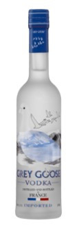 Grey Goose Vodka 200ml bottle, premium French vodka