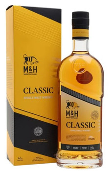 Bottle of M & H Classic Single Malt Israeli Whisky, 700ml