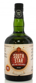 Bottle of South Star Speyside 10 Year Old single malt whisky, 700ml