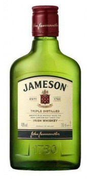 Jameson Irish Whiskey 200ml bottle, triple distilled Irish whiskey