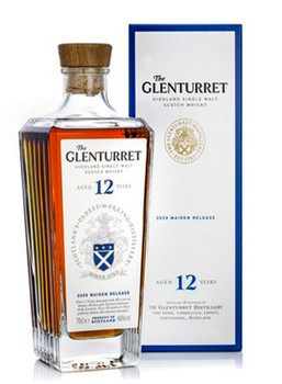 Bottle of Glenturret 12 YO 2022 single malt Scotch whisky, 700ml
