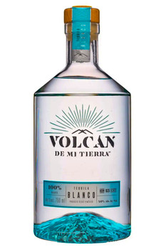 Bottle of Volcán De Mi Tierra Tequila Blanco 750ml, made from 100% blue weber agave in Jalisco, Mexico