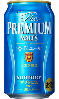 Suntory Premium Malt's Japanese Ale 350ml Cans x4