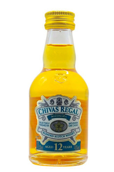 Chivas Regal Mizunara 12 Year Old Blended Whisky 50ml bottle