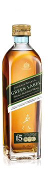 Johnnie Walker 15 Green Scotch Whisky in a 50ml glass bottle