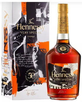 Hennessy VS Hip Hop 50th Anniversary Edition by Nas cognac bottle, 700ml