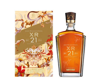Johnnie Walker XR Dragon 2024 Chinese New Year Edition 750ml bottle with dragon motif design