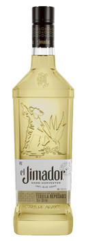 Bottle of El Jimador Reposado Tequila 700ml, golden 100% Blue Agave tequila