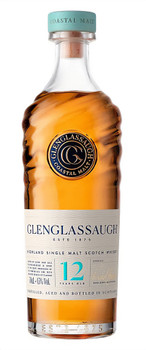 Bottle of Glenglassaugh 12YO Whisky 700ml, aged Highland single malt Scotch